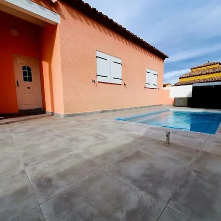 Villa H2o - Jacuzzi & Piscine Chauffee Le Barcarès