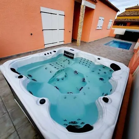 Villa H2o - Jacuzzi & Piscine Chauffee *